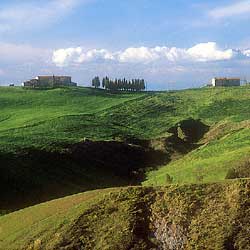 Countryside near Volterra.